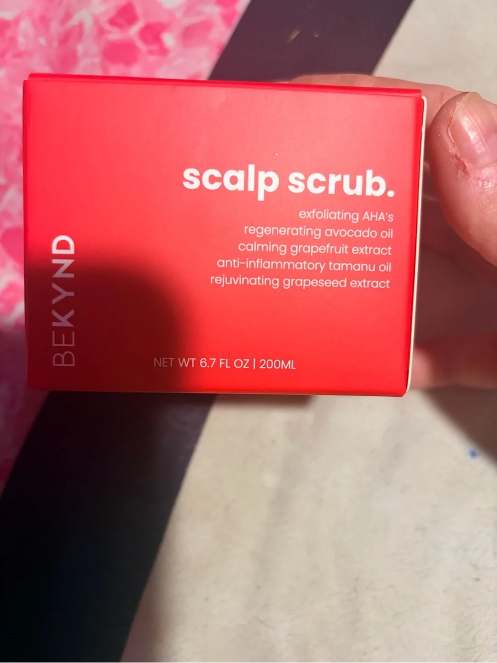 BEKynd Revive *Restore Scalp Scrub Treatment 6.7oz & Beauty Gift Bag 🎁